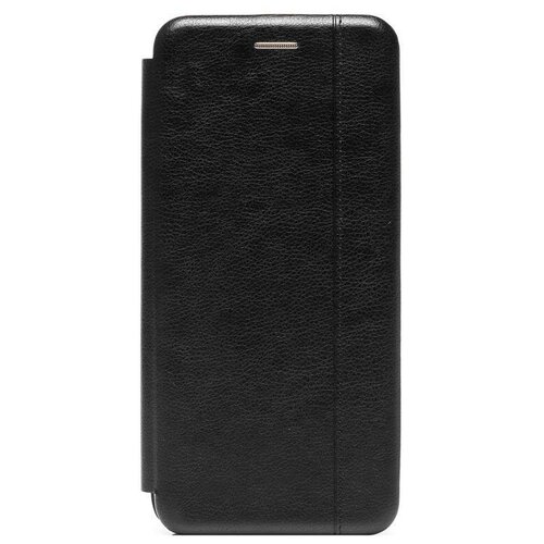 Чехол для Samsung SM-A135F (Galaxy A13) флип боковой кожзам №3 <черный>
