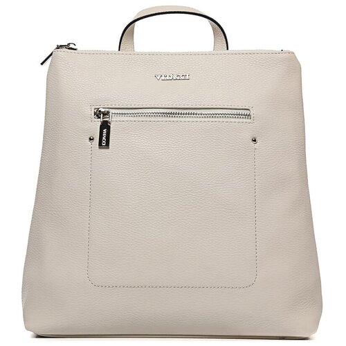 фото Рюкзак vitacci v2405 женский молочный искусственная кожа