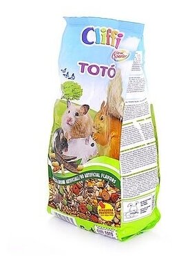 Cliffi (Италия) Комплексный корм для домашних хомяков белок мышей и песчанок (Toto Superior for Hamsters) PCRA026 | Toto Superior for Hamsters 0,9 кг 31297 (1 шт)