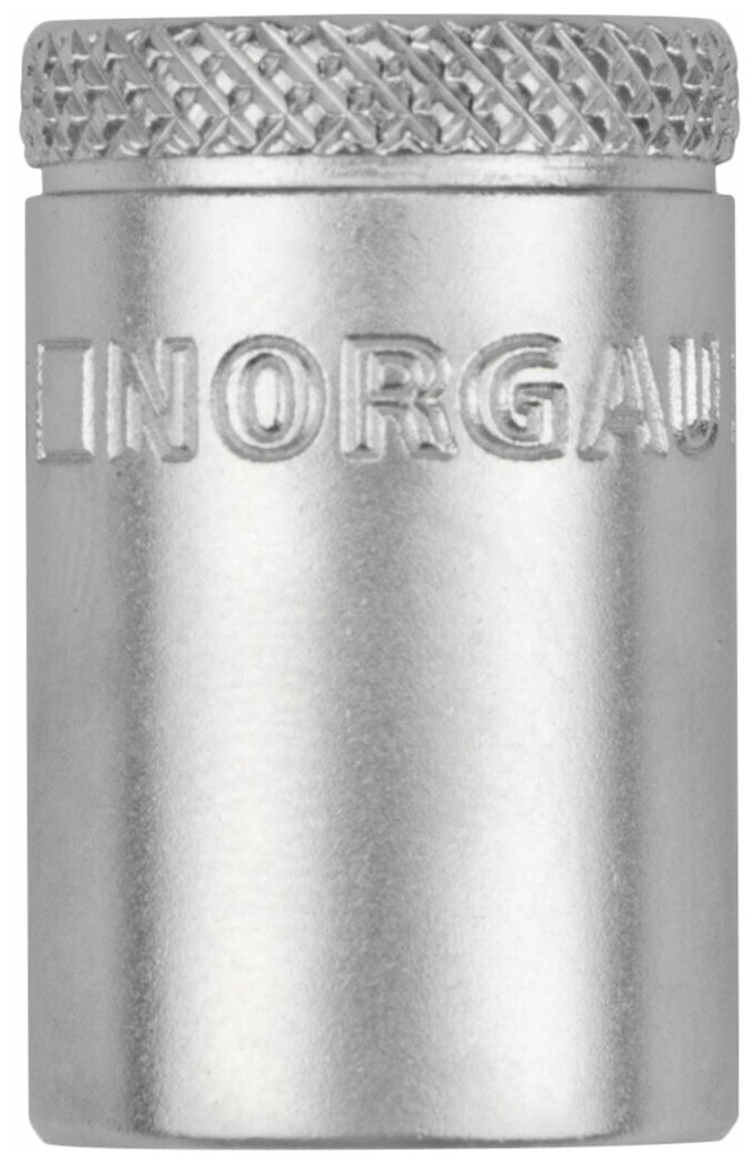 Головка торцевая 1/4" NORGAU Industrial 12 мм с шариковой фиксацией, шестигранная, DIN 3124