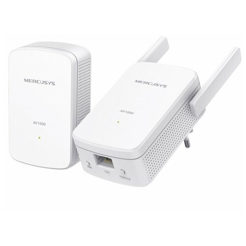 Сетевой адаптер Mercusys MP510 KIT mercusys mp510 kit av1000 комплект гигабитных wi fi адаптеров powerline