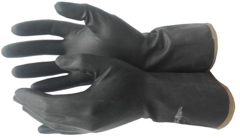 Перчатки защитные АзРИ К20Щ20, тип 1, 8 размер (лат. КЩС тип I)