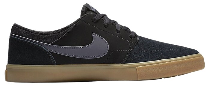 men's nike sb solarsoft portmore ii skate shoe