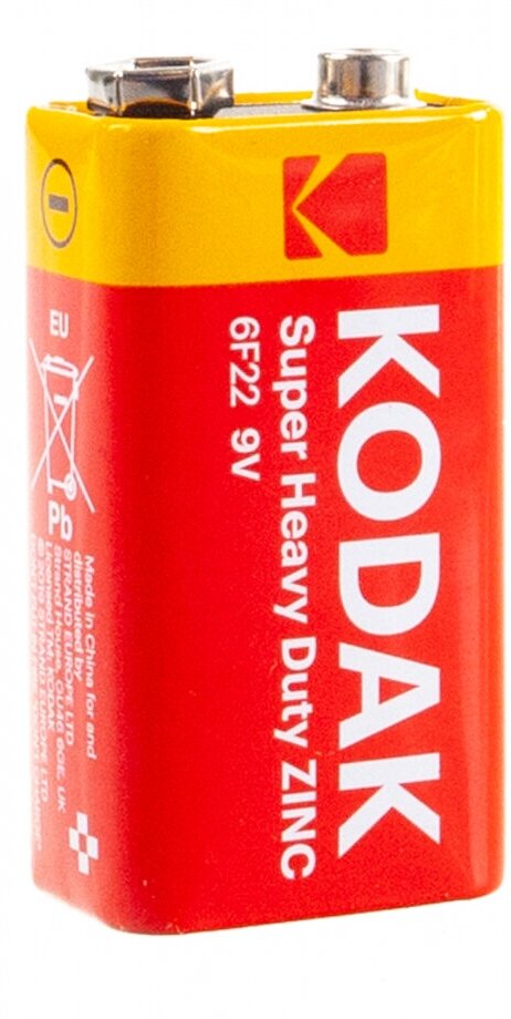 KODAK 6F221BL EXTRA HEAVY DUTY K9VHZ1B Батарейка солевая Б0005137