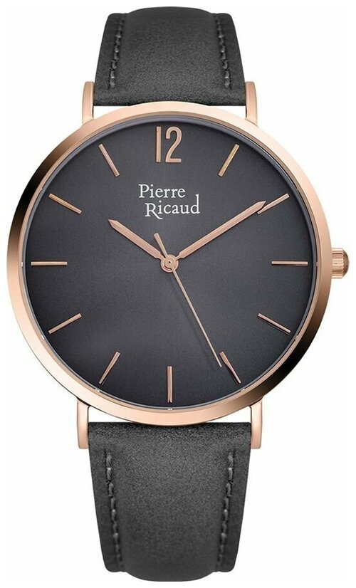 Наручные часы Pierre Ricaud Strap, серый