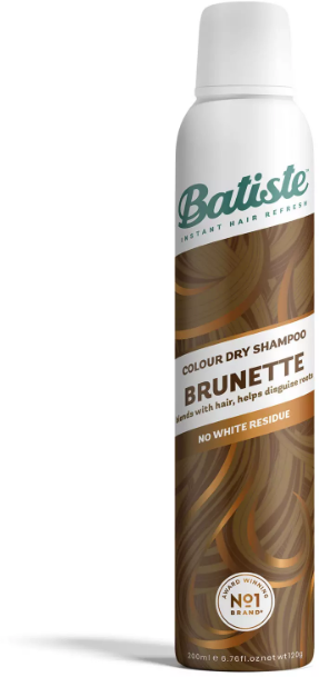 Batiste Dry Shampoo Beautiful Brunette - Батист Сухой шампунь для брюнеток, 200 мл -