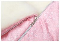 Комбинезон-конверт Сонный Гномик светло-розовый с рисунком