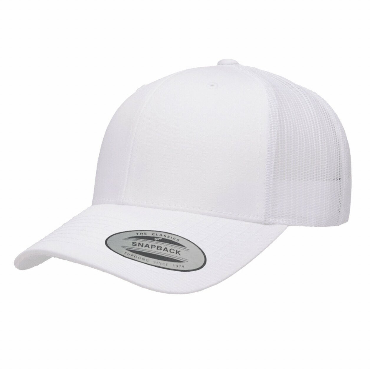 Кепка FlexFit 6606 Retro Trucker - White 