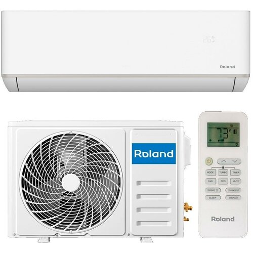 Сплит система инвертор настенный кондиционер Roland Wizard Inverter RDI-WZ24HSS/N1