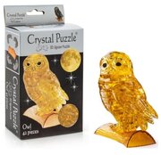 Пазл 3D Crystal Puzzle Сова золотая