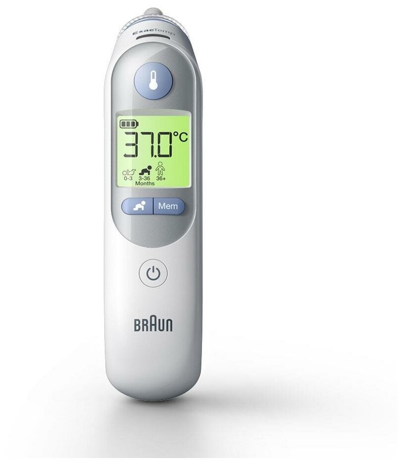Бесконтактный инфракрасный ушной термометр Braun ThermoScan 7 ® IRT 6520 with Age Precision ®