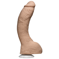 Doc Johnson Фаллоимитатор Ultraskyn Jeff Stryker 10 Realistic Cock with Removable Vac-U-Lock Suction Cup, 0272-02-BX, телесный, 25.6 см