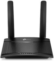 Wi-Fi роутер TP-LINK TL-MR100 802.11bgn 300Mbps 2.4 ГГц 1xLAN черный