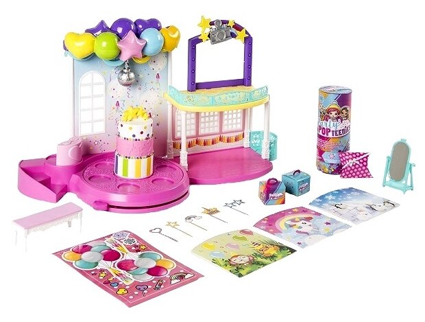 Игровой набор Spin Master Party Popteenies - Вечеринка 46803