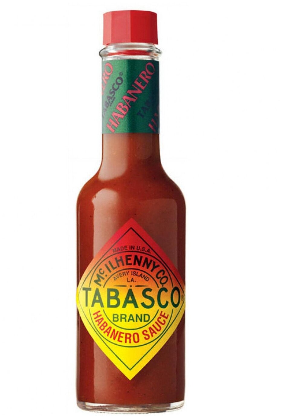 Соус острый Tabasco (150мл) "Habanero sauce/Хабанеро" (Табаско) (150мл) большая версия на 150мл