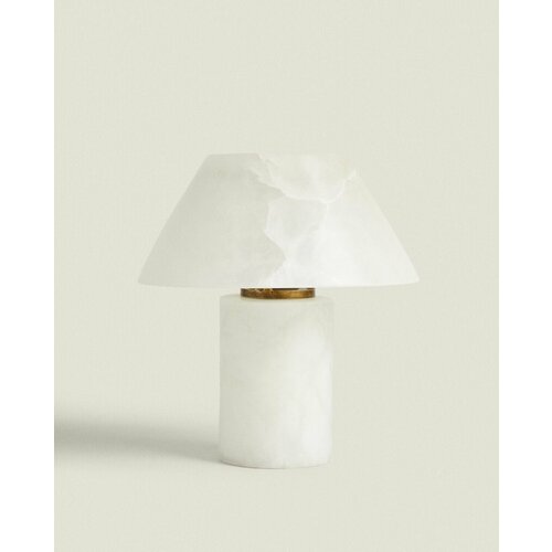 Настольная Лампа Из Алебастра Белый 15 x 17 x 15 cm ZARA HOME 6360047 23058₽