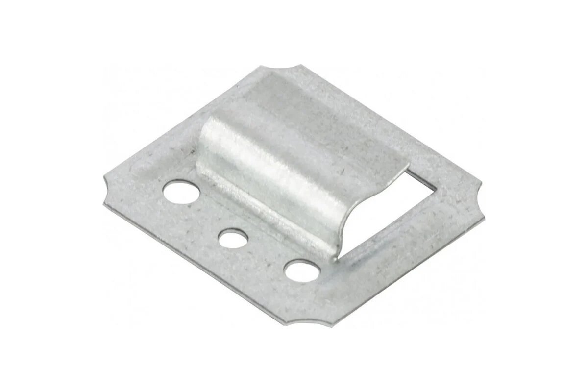 Кляймер №3 СИБРТЕХ оцинкованный с гвоздями 100шт 46573