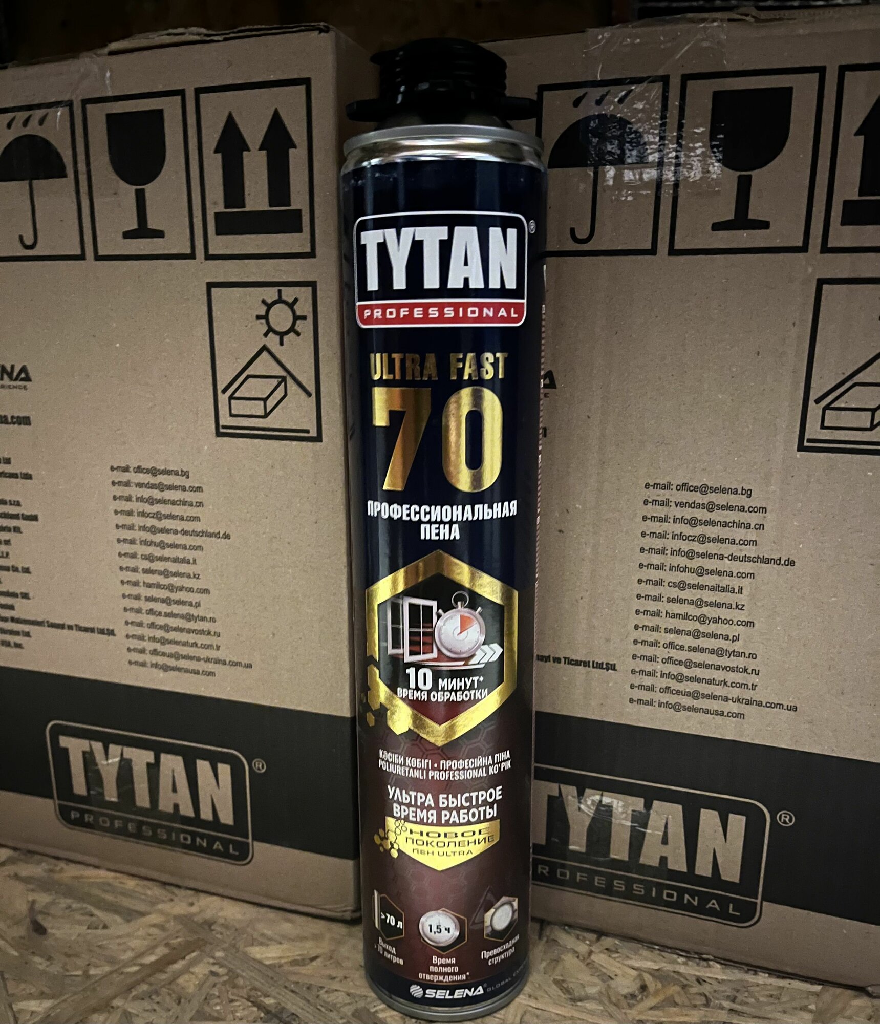 Монтажная пена Tytan Professional Ultra Fast 70 870 мл летняя 6 шт.
