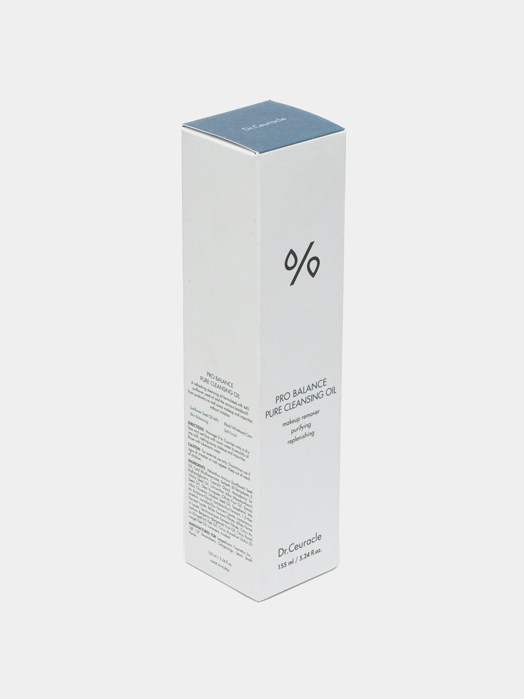 Гидрофильное масло с пробиотиками Dr.Ceuracle Pro Balance Pure Cleasing Oil, 155 мл — фото 1