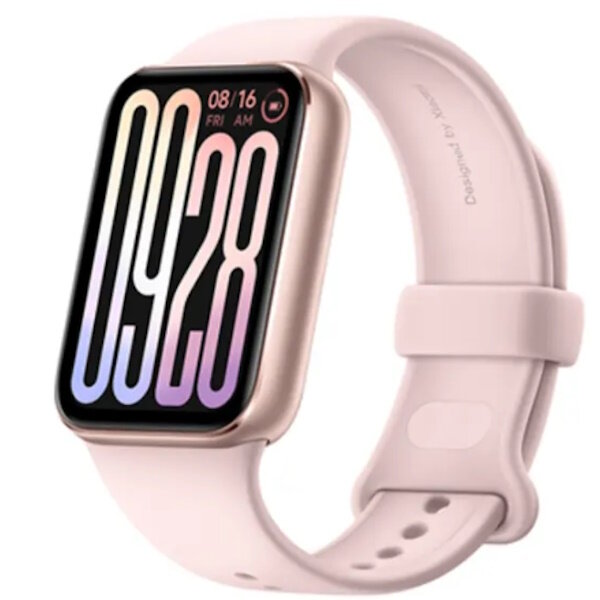 Умный браслет Xiaomi Mi Smart Band 9 Pro, AMOLED дисплей, розовый, 43мм — фото 1