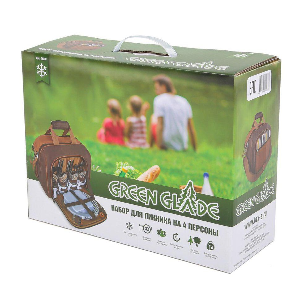 Наборы Для Пикника Набор для пикника Green Glade T-3338 (10736)