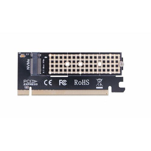 Адаптер для установки SSD M.2 ( NVMe ) в слот PCI-E 3.0 x 16
