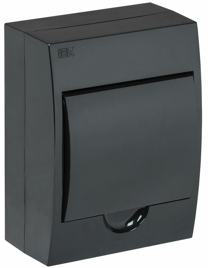 Щит ЩРН-П-6 IP41 черный KREPTA 3 IEK