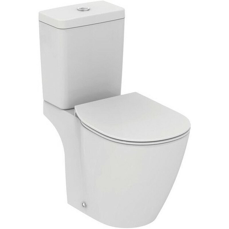 Унитаз компакт Ideal Standard Connect E803601 без бачка и сиденья фарфор напольный
