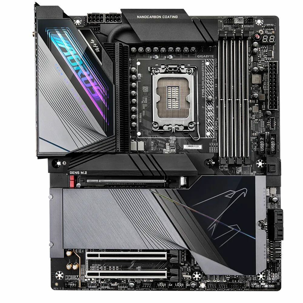 Материнская плата GIGABYTE Z790 AORUS MASTER X, Socket1700, Intel Z790, EATX