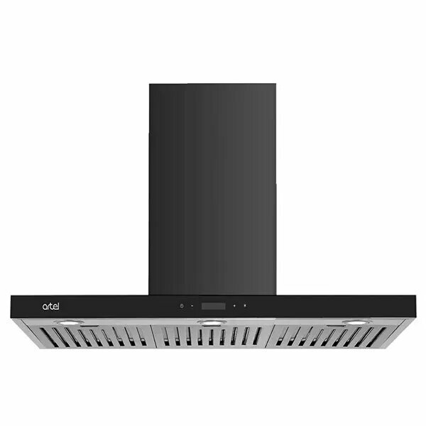 Вытяжка Artel 1190 Rapido Touch Black, 1 г, 155 вт, Металл, сенсорное управление, 105 см