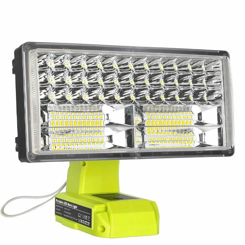 Беспроводная светодиодная лампа для литий-ионного аккумулятора Ryobi 40 Вт 4200LM, For Ryobi