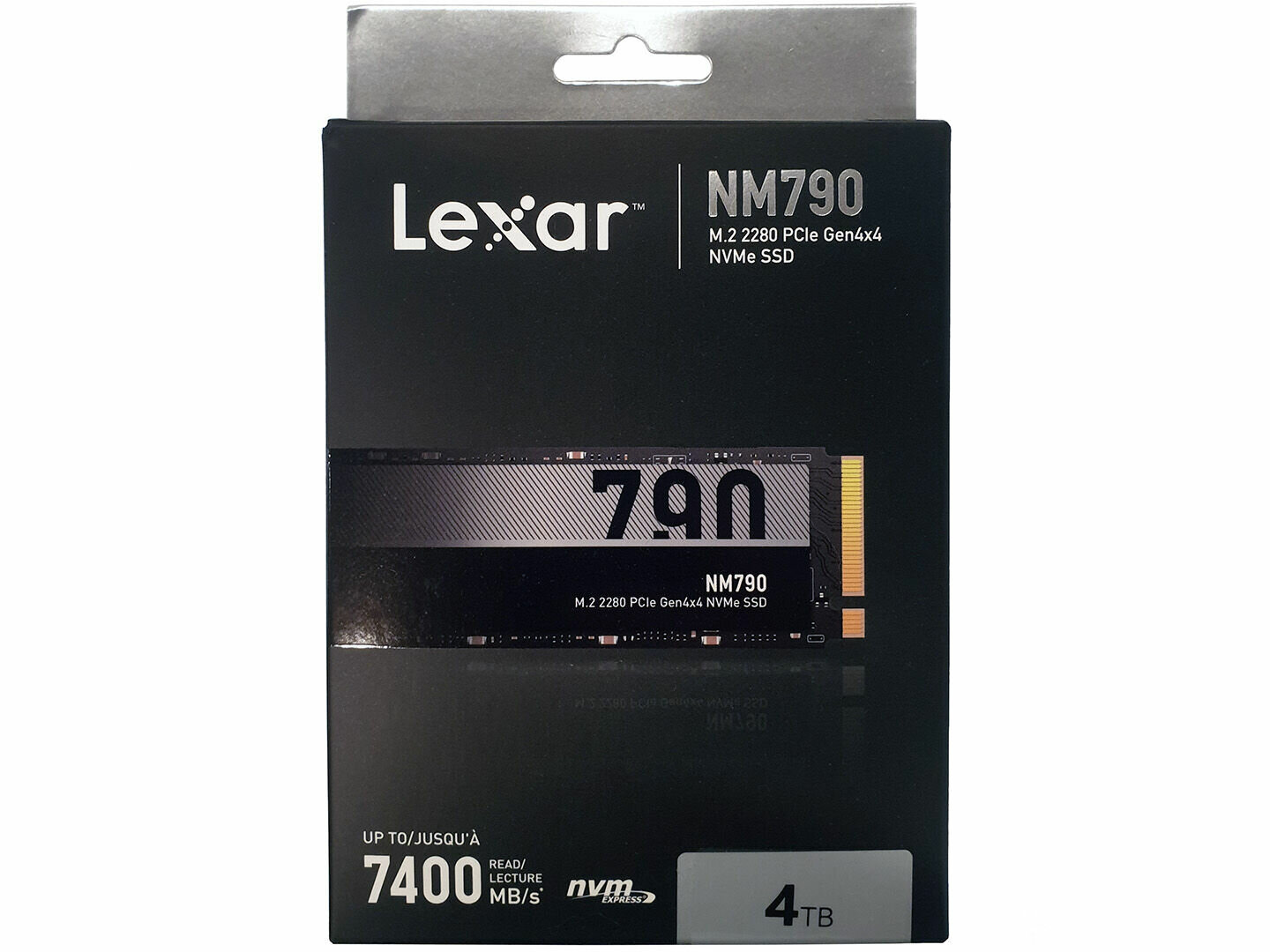 Твердонакопительный диск 4Tb Lexar NM790 [3D NAND][R:7400/W:7000] NVMe Gen 4 — фото 1