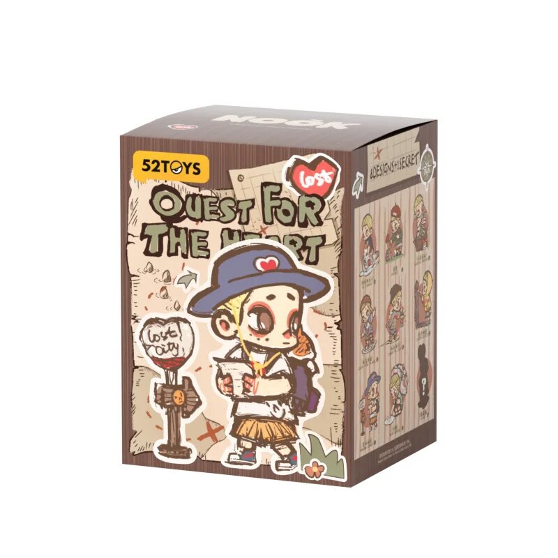 Фигурка 52TOYS Nook Quest For The Heart, Бежевый, random1 pc