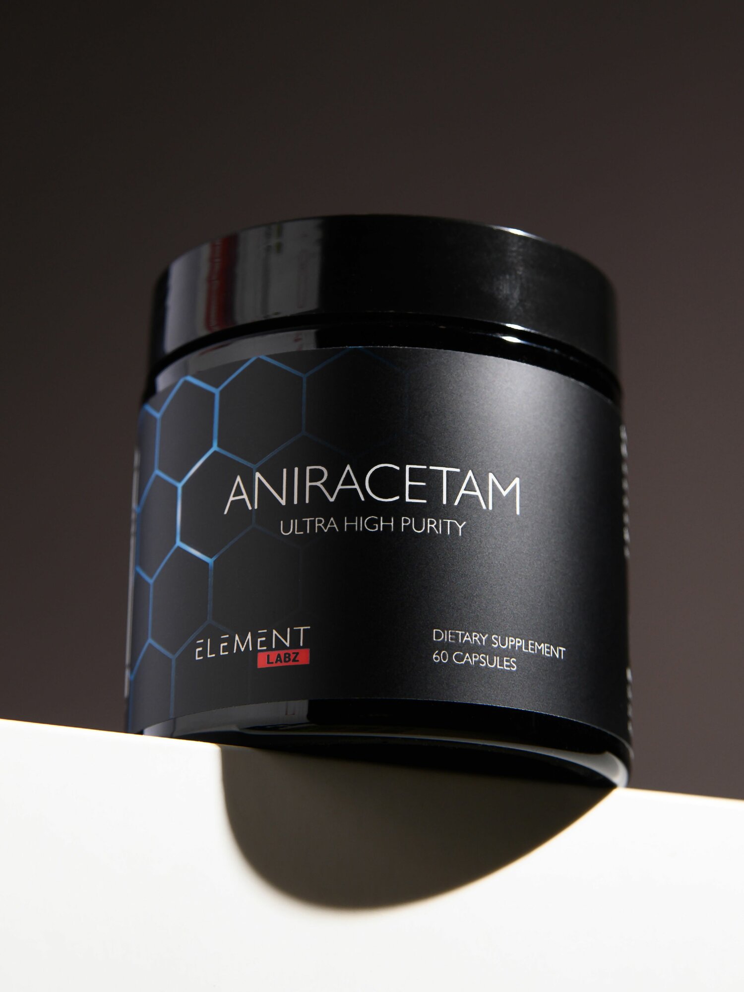 Ноотроп Element Labz Pure Aniracetam, 500мг, 60шт, для улучшения когнитивных функций фото