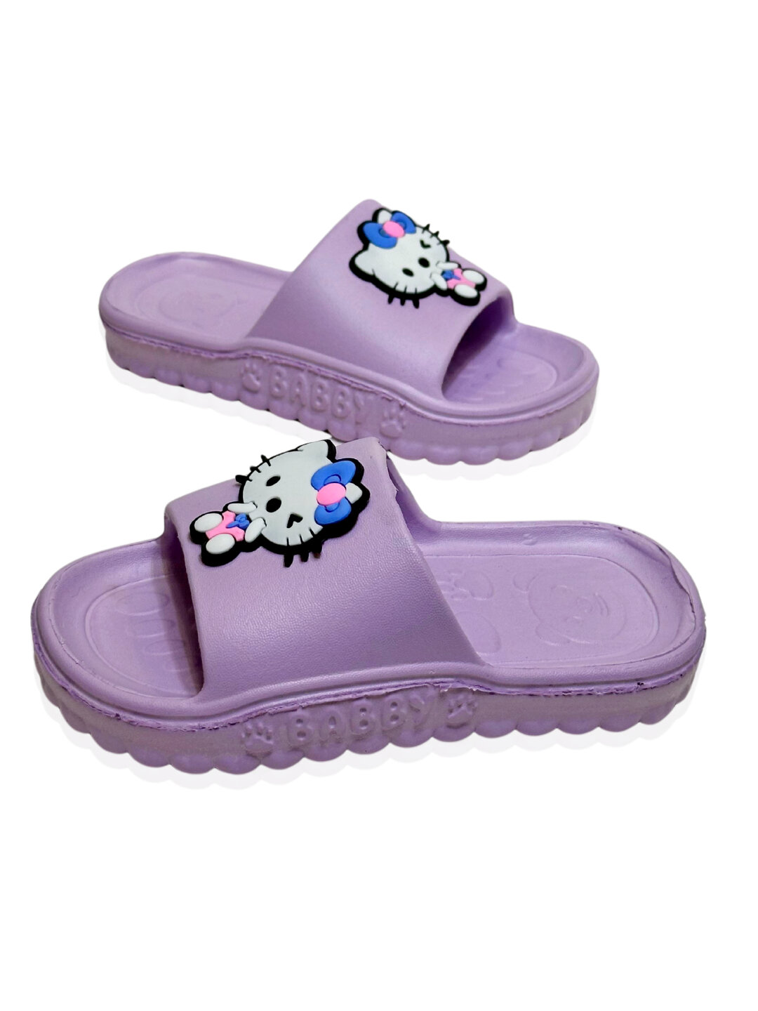 Шлёпанцы, размер 27-28, фиолетовый/розовый — фото 1