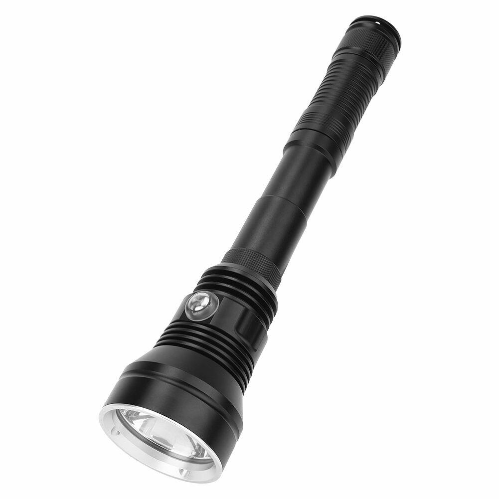 Мощный подводный фонарь XHP70 6800LM с защитой IPX8 для дайвинга до 80 метров