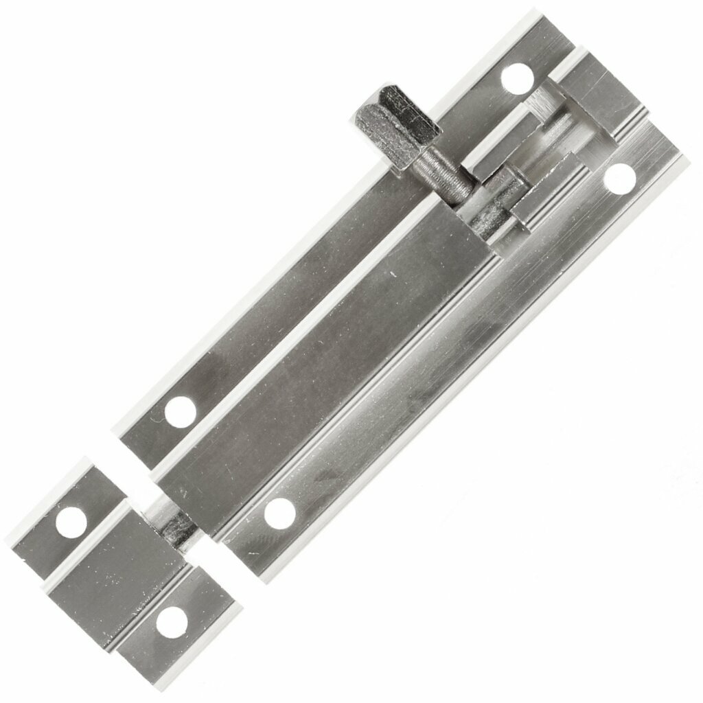 Шпингалет накладной Apecs DB-05-80-CR, хром, 80 мм, Китай, модель 82800