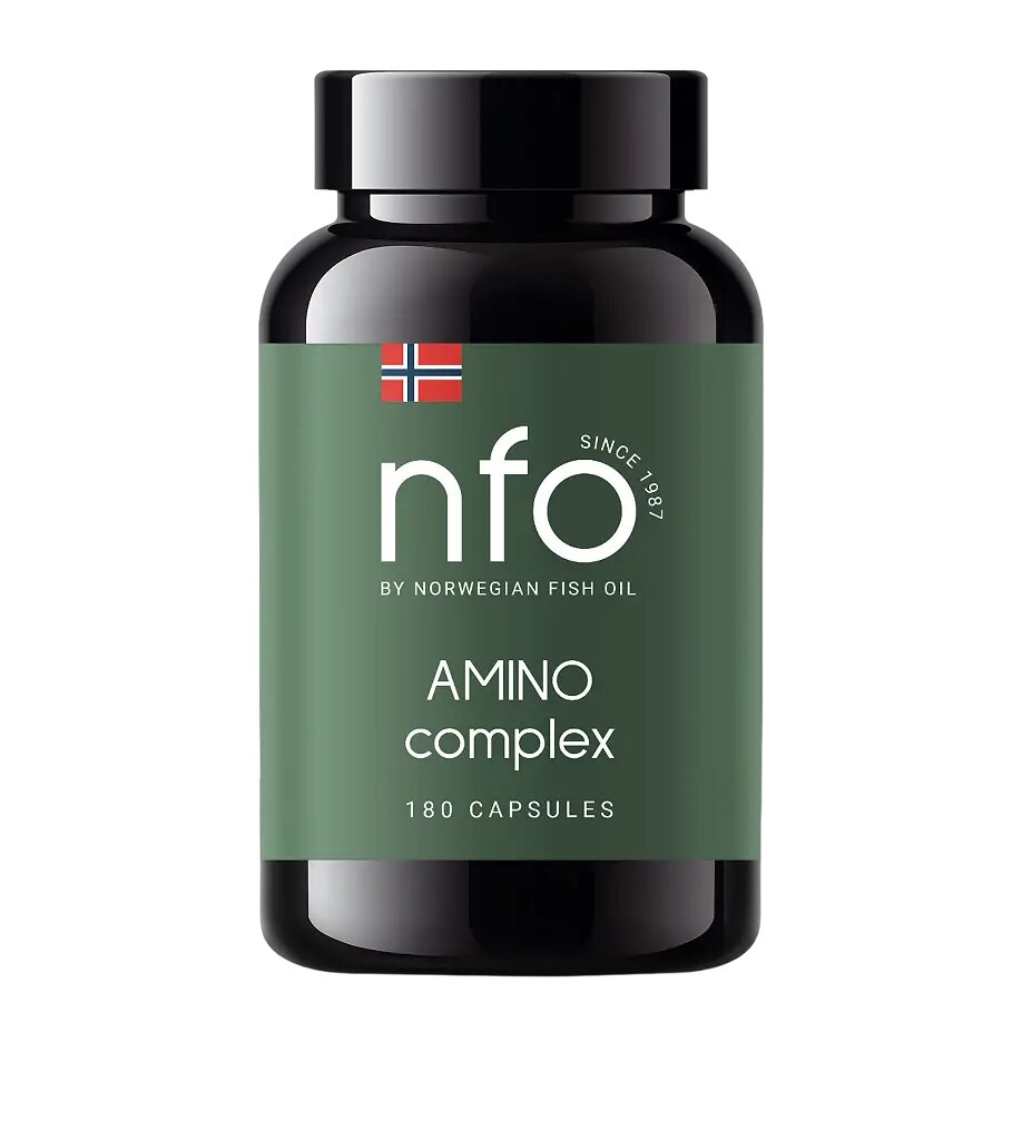 NFO Амино Комплекс/Amino Comlex капсулы по 475 мг 180 шт
