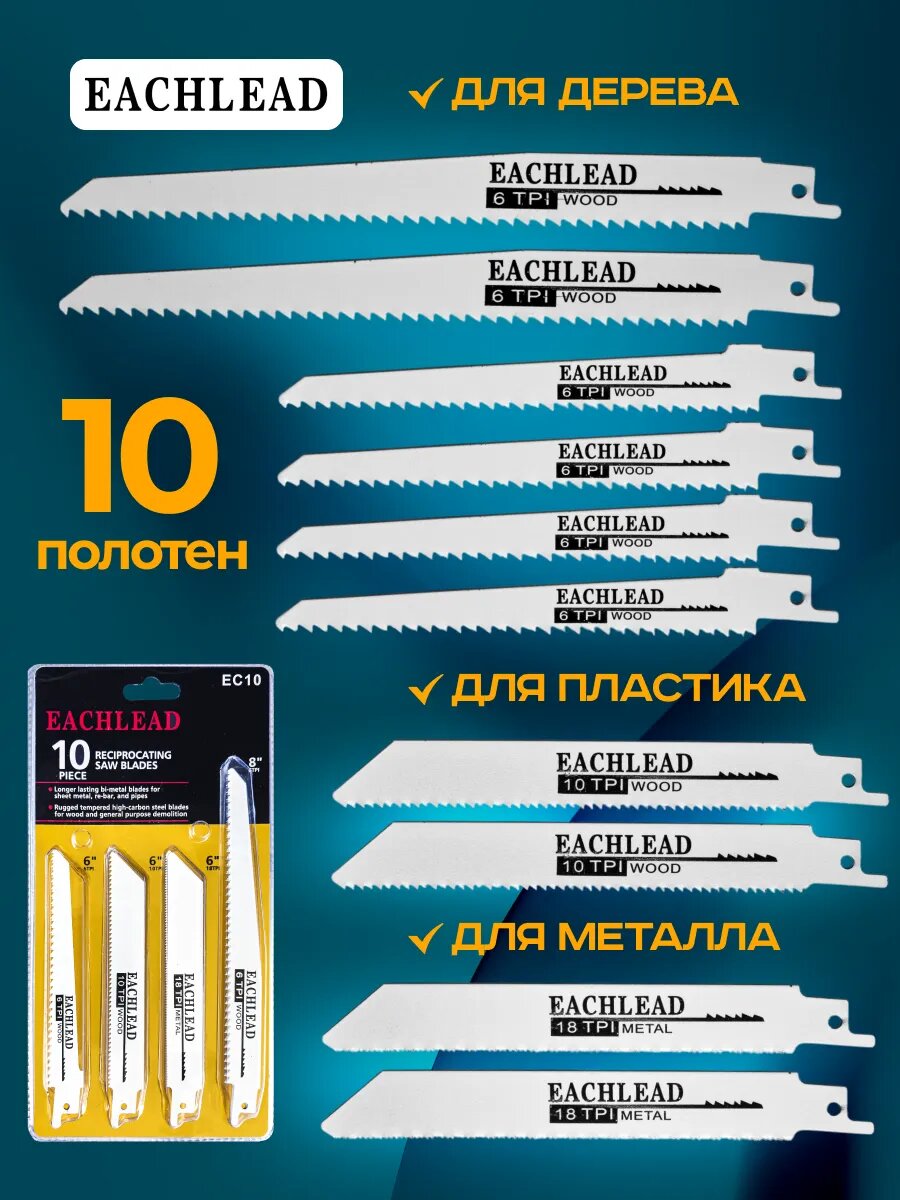 Полотна для электрических сабельных пил