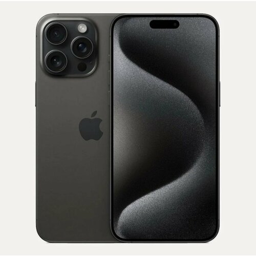 Смартфон Apple iPhone 15 Pro Max 512 ГБ nano SIM eSIM Black Titanium 125999₽