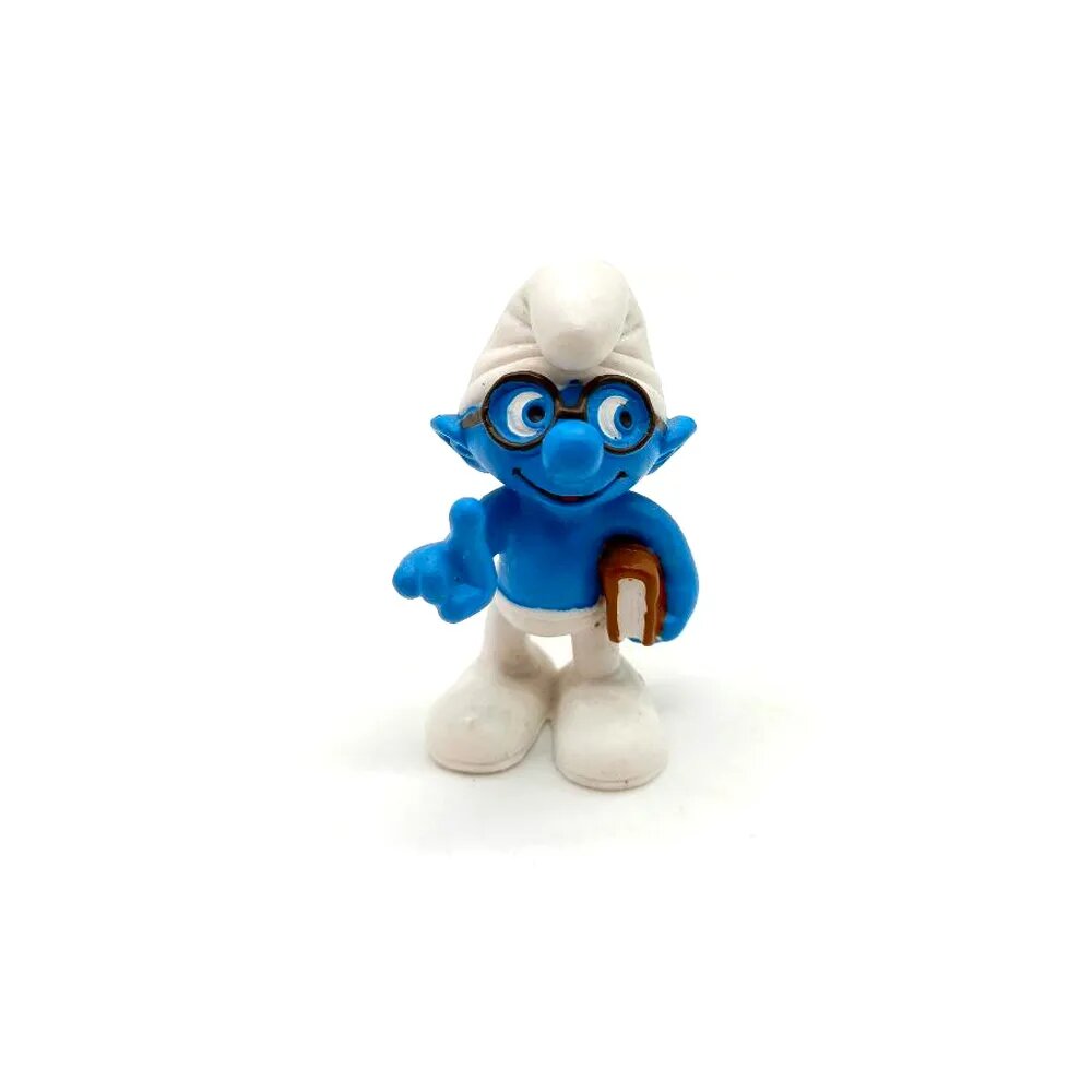 Фигурка Schleich Смурфик умный с книгой 20734