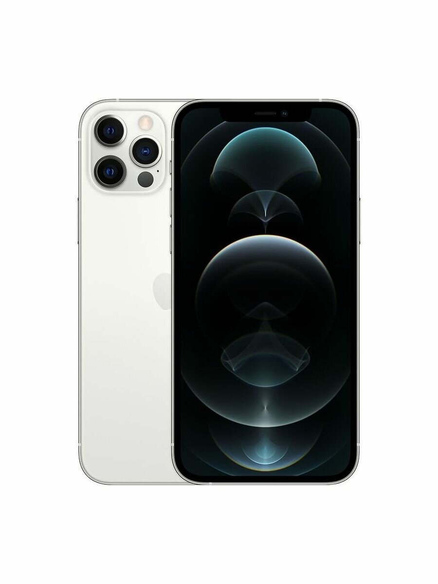 Смартфон Apple iPhone 12 Pro 256 ГБ серебристый "Как новый"