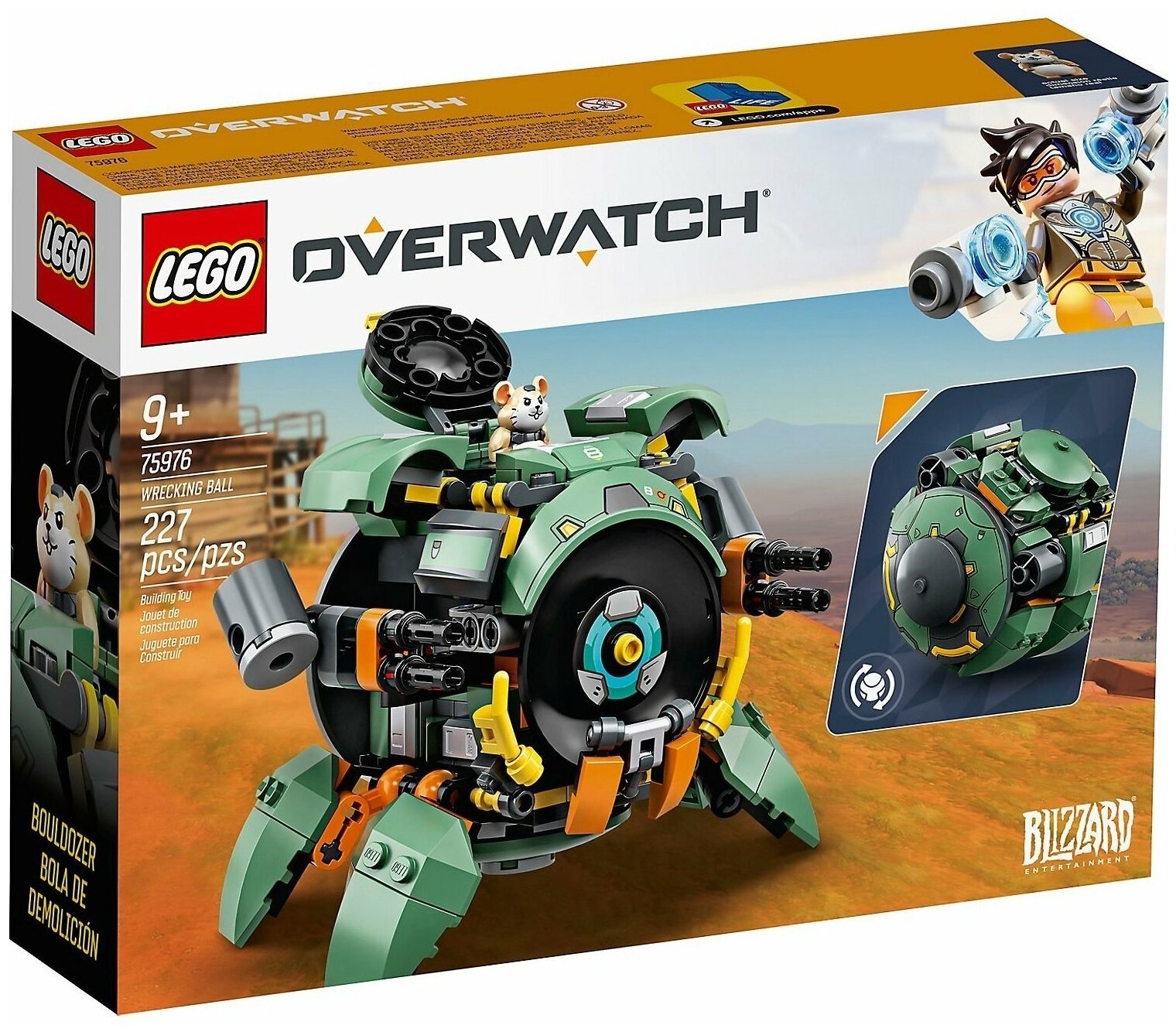 Конструктор LEGO Overwatch 75976 Таран, 227 дет.