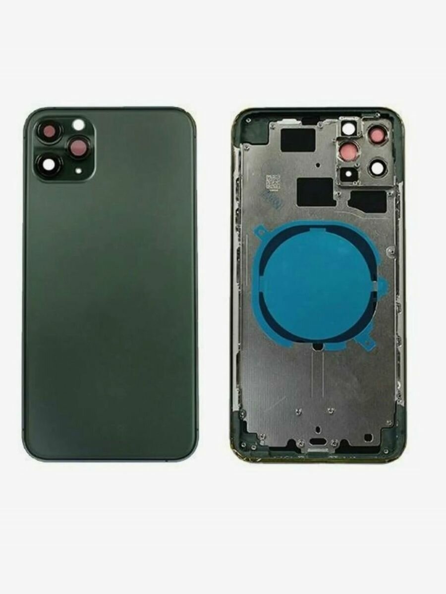 Оригинальный кopпус (задняя крышка) Apple Iphone 11 Pro зеленый