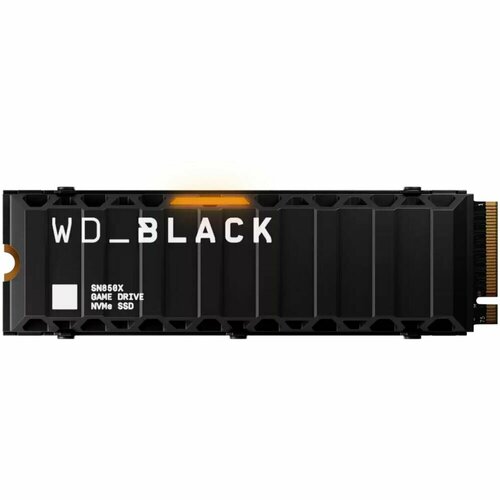 Внутренний SSD-накопитель 8000Gb Western Digital Black SN850X with Heat Spreader WDS800T2XHE M2 2280 PCIe NVMe 40 x4 91976₽