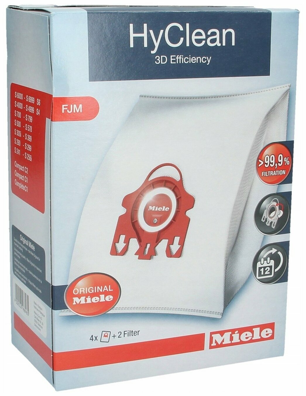 Мешок-пылесборник Miele FJM HyClean 3D Efficiency
