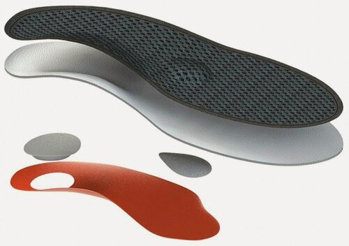 Изображение товара Стельки TALUS "бриз", каркасные, ортопедические, чёрные, 42 размер