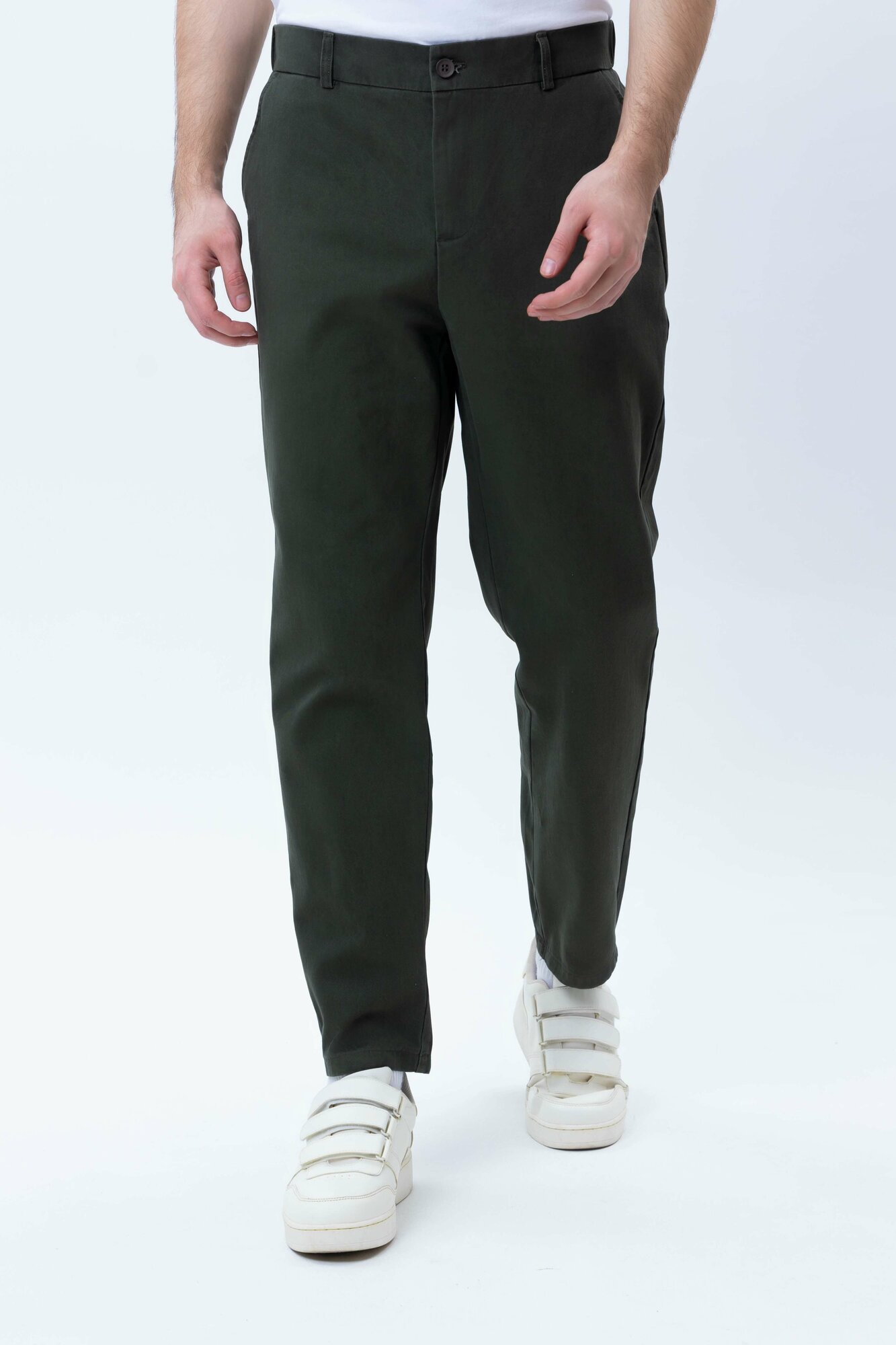 Брюки джоггеры TERRA PRO, размер 33, Khaki