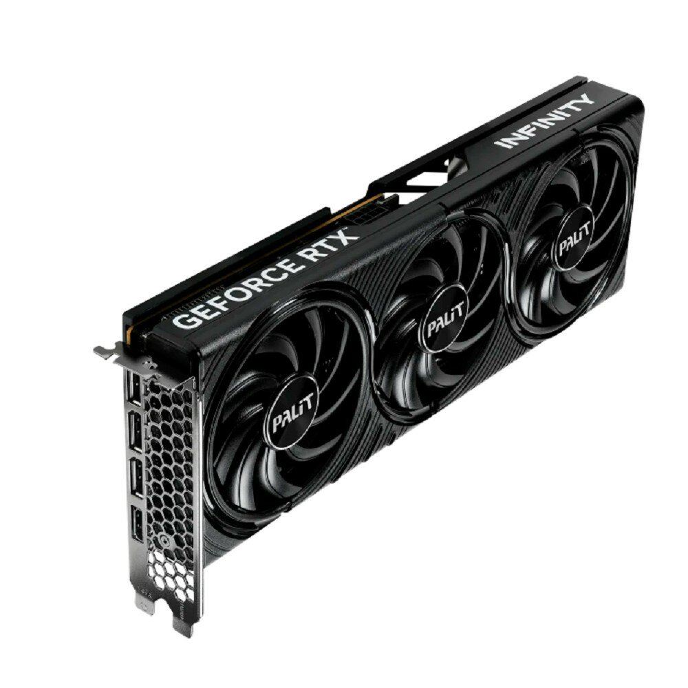 Palit Видеокарта RTX5060Ti INFINITY 3 NV RTX 5060TI 16Gb 128bit GDDR7 2407 28000 HDMIx1 DP NE7506T019T1-GB2061S