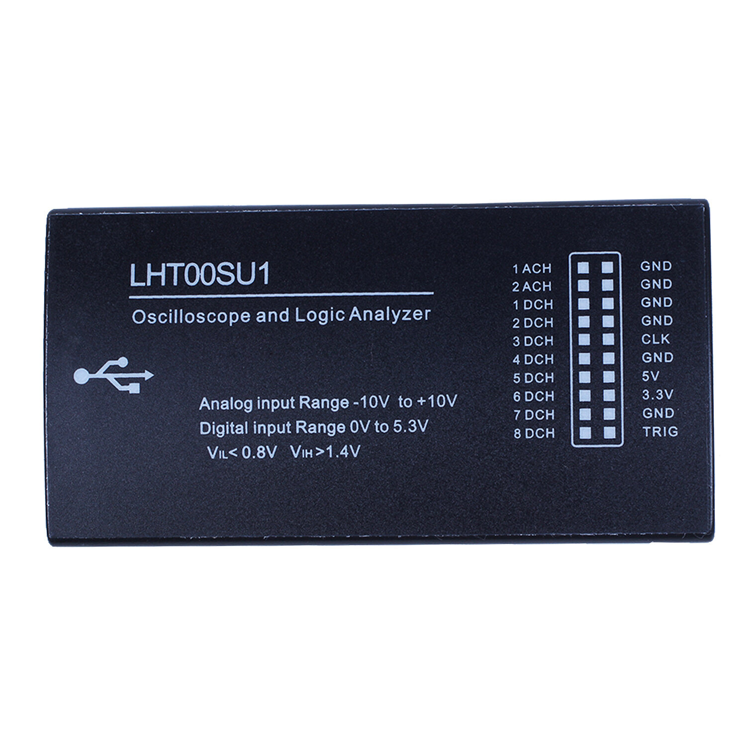 I2C SPI CAN Uart LHT00SU1 Виртуальный осциллограф Логический анализатор